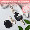 ANHBKAR Leather Car Key Fob Cover Sleeve Holder for Broken