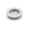 DOJA Barcelona Inlet Handle, White, Round, Diameter 40.5 x 10