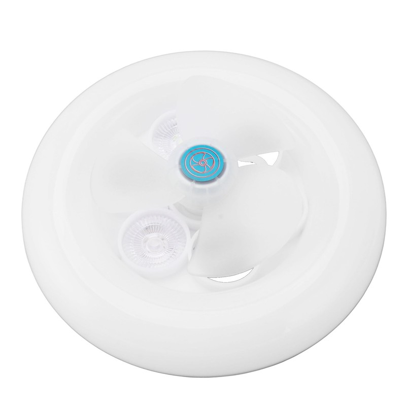E27 LED Ceiling Fan Light Small Noiseless LED Fan Modern