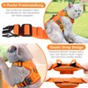 Adjustable Cat Harness, Escape Proof, Cat Harness with Lead Set,