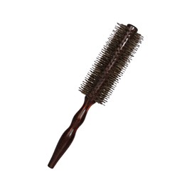FOMIYES Stylish Hair Styling Comb Hair Curling Brush Wooden Handle for Women Comfortable Practical