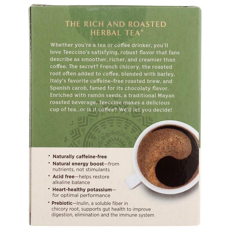 Teeccino French Roast Herbal Tea - Rich & Roasted Herbal