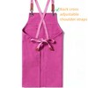 MISIWANLO Work Apron with Cross Back Heavy Duty Adjustable Straps