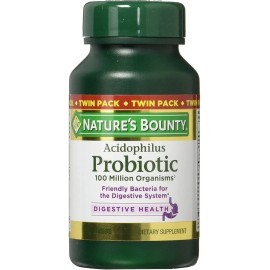 Probiotic Acidophilus 100 Millones Lactobacillus Tabs Sabor