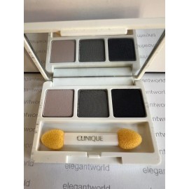Clinique All About Shadow Trio MINI 09 Smoke and Mirrors 5J Stone NEW SEE PICTUR