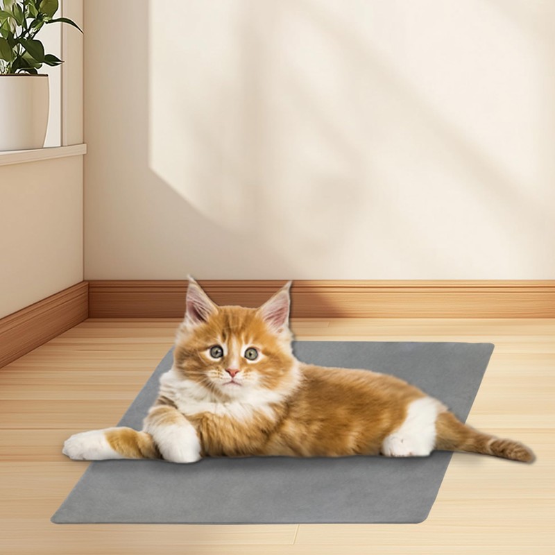 Cat Heating Pad with Timer, Pet Heating Pad 6 Adjustable