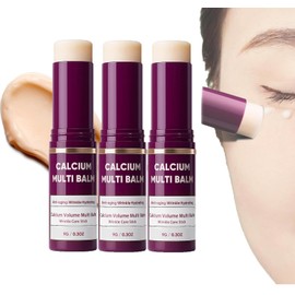 Bálsamo Multi Volumen de Colágeno y Elastina para Cuidado de Ojos, Cuello y Rostro, Hidratante Anti-Arrugas, Mantiene La Piel Húmeda Y Suave, 3pcs    