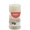 Bolsius Vanilla Column, White, One Size