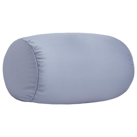 FABSKIY Squishy Neck Pillow, 7Inch x 12Inch Soft Travel Body Bed Pillow Bean Pillow for Kids Adult Chair Sleeping Car Seat, Fun Dormroom (Gray)