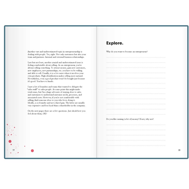 LEUCHTTURM1917 Start-up Journal, Hardcover, 294 Numbered Pages, English, Rising Sun