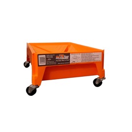 Roll A Tray RTP-411 Rolling Paint Tray with Casters — 2.5 L Heavy-Duty Wheel-Mounted Paint Tray Cart, Tilting Base for Easy Pouring, for Home & Professional Use