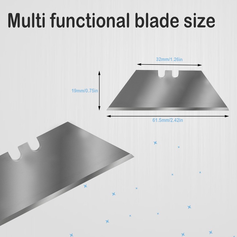 Follde 30 Pc. for DeWalt Carbide Utility Knife Blades, SK5