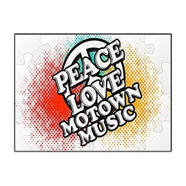Makoroni -Peace Love Motown Music - Jigsaw Puzzle 30 pcs, DesW46