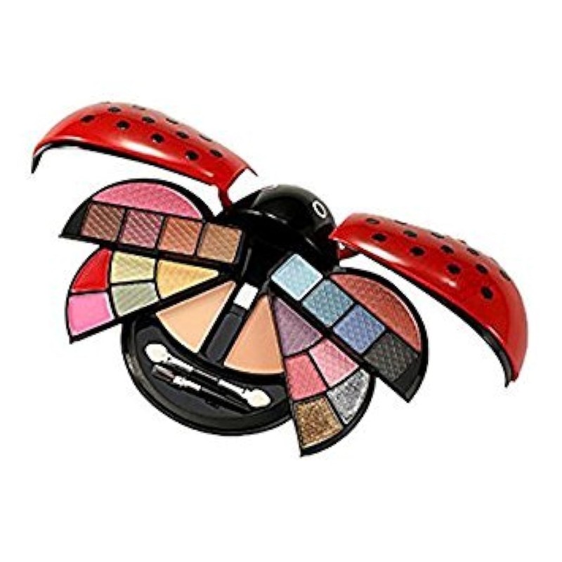 Cameo Ladybug Cute Make Up Kit with Eyeshadow, Blush, Presspowder