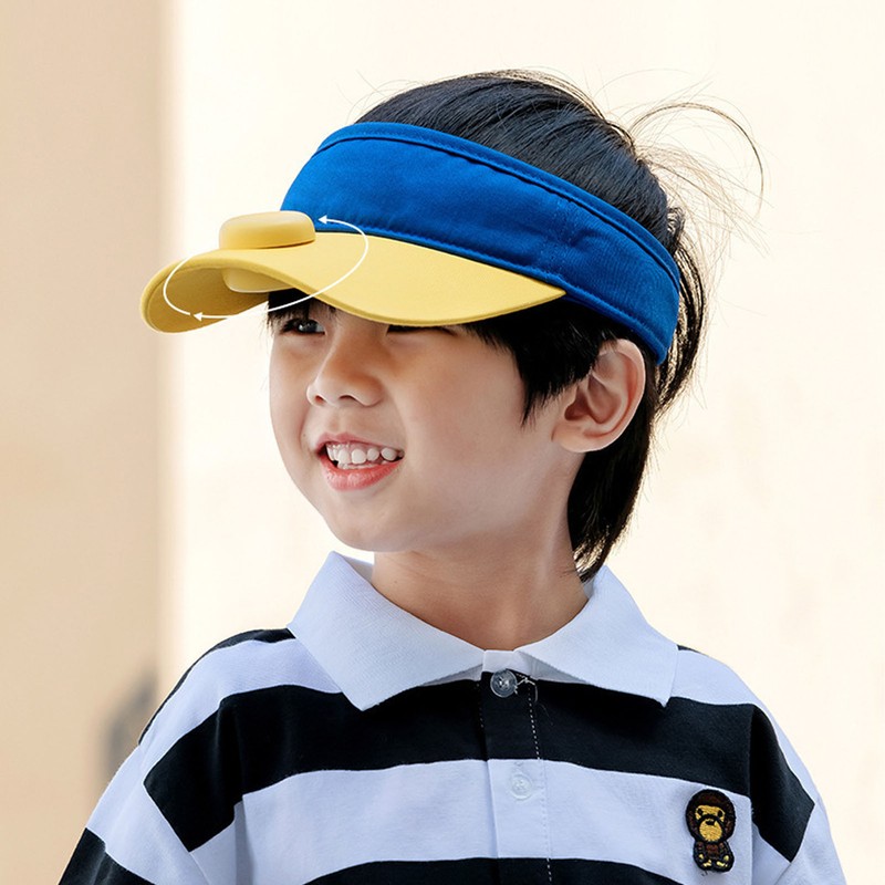 Fan Hat for 6 to 12 Year Old Kids with