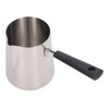 Coffee Milk Frothing Pitcher Cup 304 Stainless Steel Long Handle