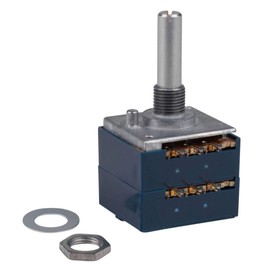 ALPS 50KAX2 50K Ohm Audio Taper Stereo Potentiometer 6mm Shaft