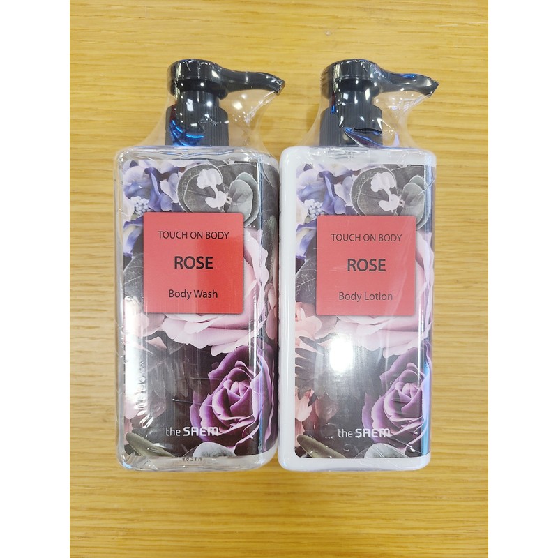 The Saem (The Saem) Touch on Body Rose Body Wash,