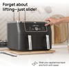 Ibyx Elegant Sliding Tray for Your Coffee Maker & Heavy