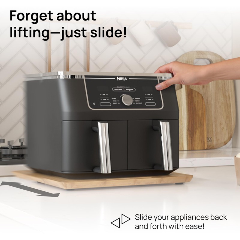 Ibyx Elegant Sliding Tray for Your Coffee Maker & Heavy