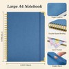 Graph Paper Notebook, Spiral Grid Notebook 8.5" X 11", Hardcover