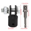 1/2 Inch Car Scissor Jack Adapter, Chrome Vanadium Steel, Socket