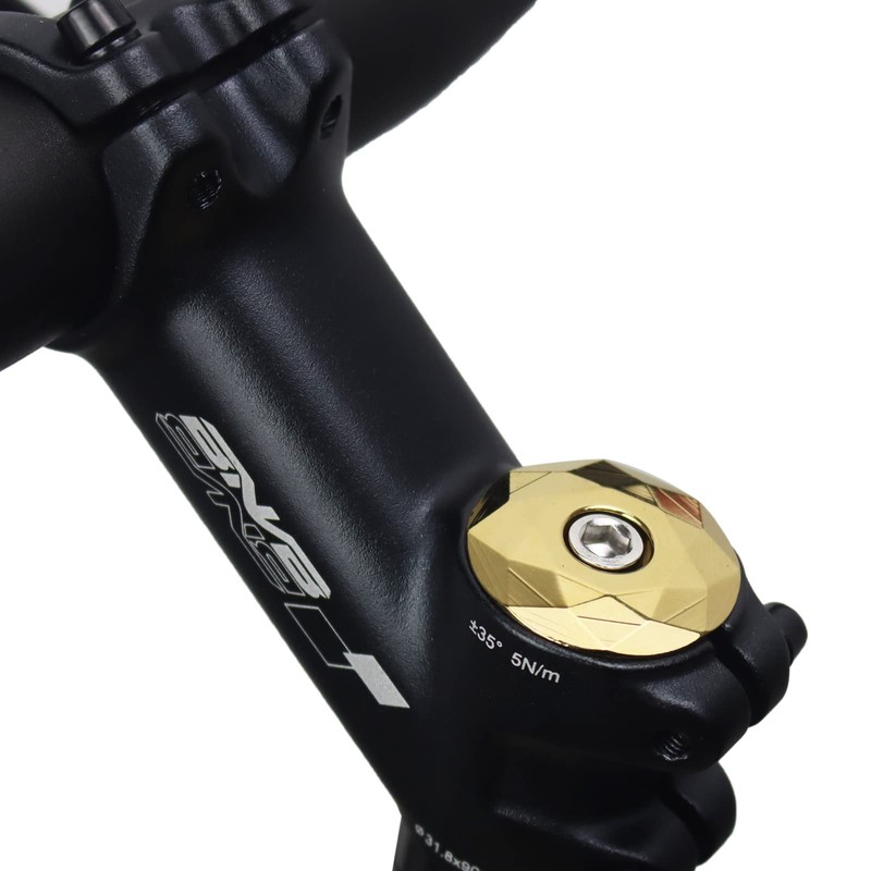 PLATTBK Bike Headset Top Cap with Headset Star Nut Aluminum