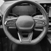 Premium Car Steering Wheel Handle Frame Cover, Compatible with Chevy