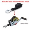 Botepon Marine Boat Trailer Winch Strap with Hook Replacement, 2''x20'
