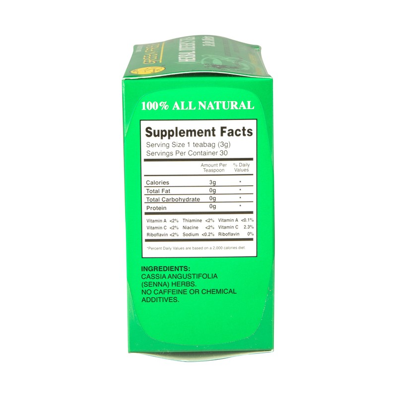 Green Fresh Extra Strength Herbal Dieters Tea (30 Count), 2.11