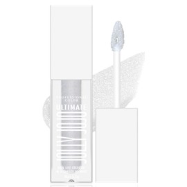 Eye Glitter White Eyeshadow, Silver Shimmer Liquid Eyeshadow, Sparkly Metallic Cream Eye Shadow, Highly Pigmented, Quick-Drying, Waterproof Eye Make-Up for Women