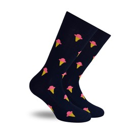 SKUNK SOCKS | Calcetines Divertidos | Conos de Nieve | Calcetines Hombre y Calcetines Mujer - Variedad de Diseños y Colores | Calcetas de Algodón - Caja de Regalo
