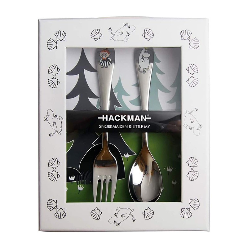 Moomin by ARABIA 1009277 Cutlery, Spoon & Fork, Set of