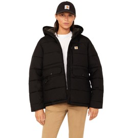 Carhartt Women's Montana Relaxed Fit Insulated Jacket, Black, Medium
