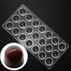 Grainrain polycarbonate chocolate mold polycarbonate chocolate bar mould Bullet Clear