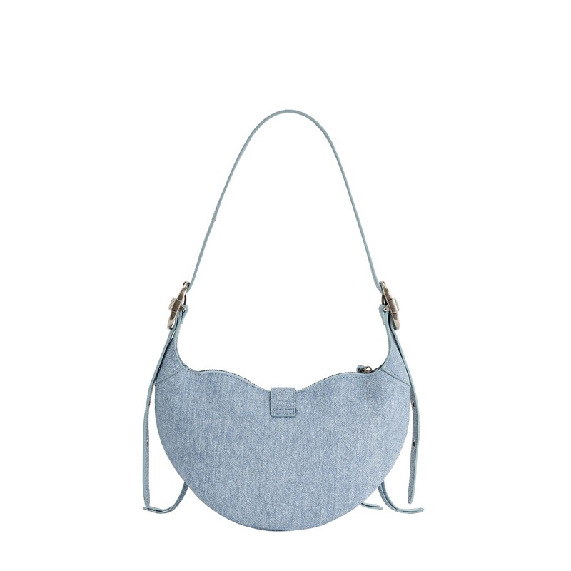 JW PEI Women's Tessa Shoulder Bag, Denim Embossed Blue