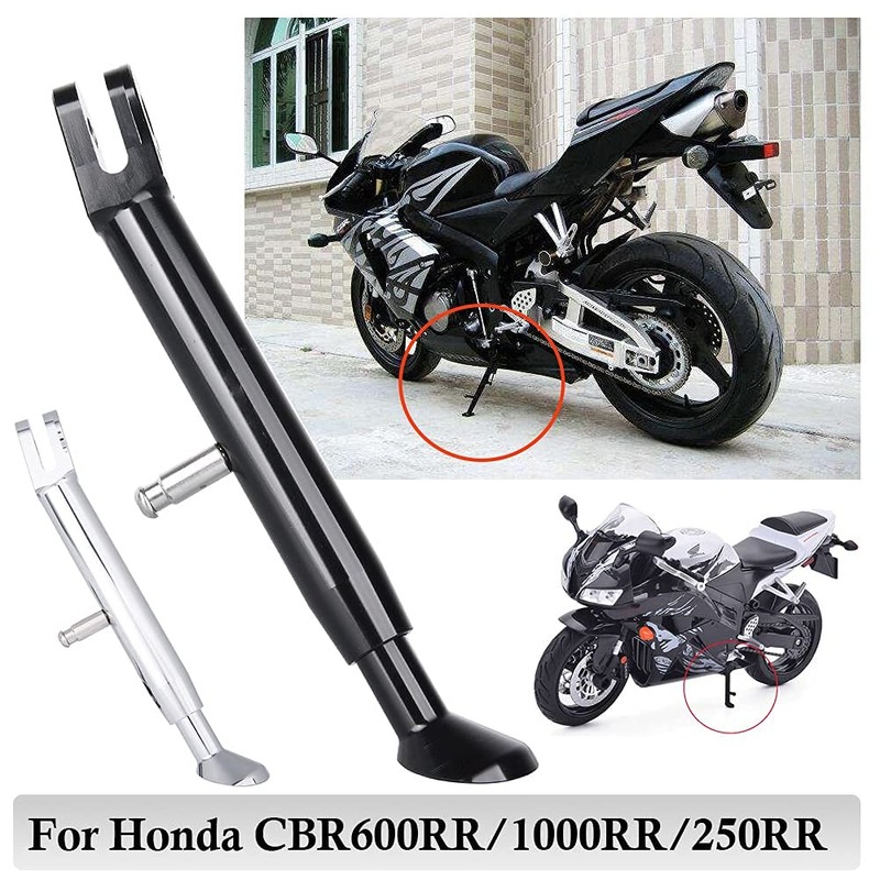 Motobiker Adjustable Kickstand Side Stand For Compatible With Honda CBR600RR