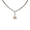 Alpenflüstern AAH179 Costume Pendant Rhinestone Edelweiss Small for Charivari or