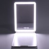 Lighted Makeup Mirror White Rechargeable ABS Housing Adjustable Brightness Portable