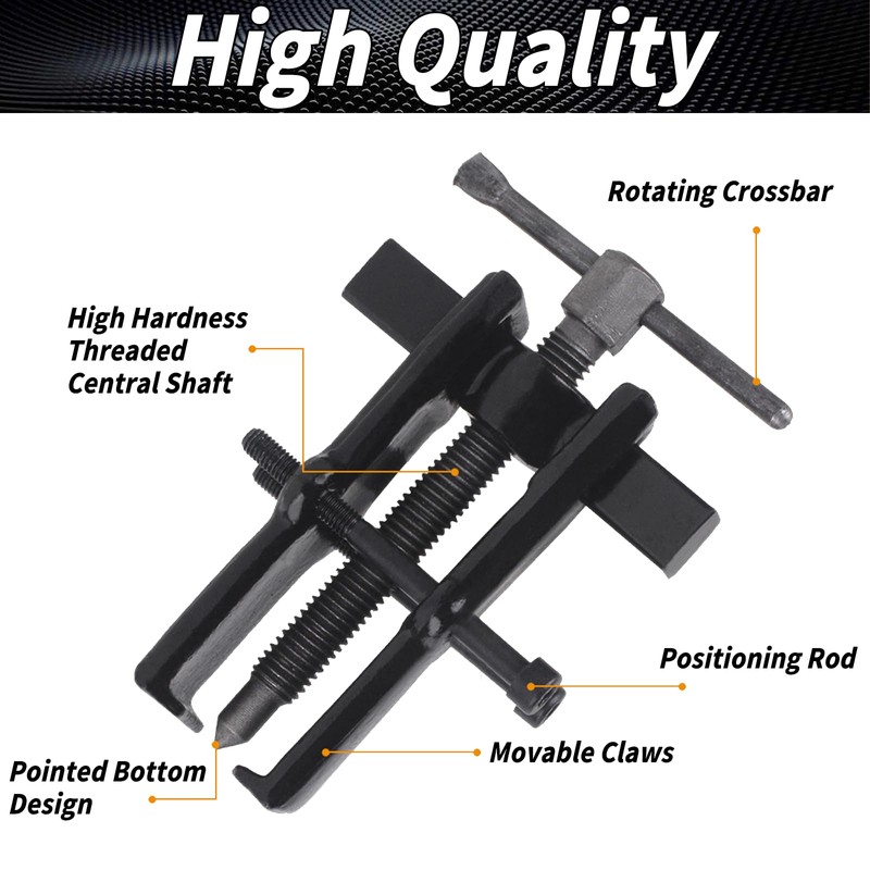 HAIMAYEE Puller Tool 2-Jaw Bearing Puller Ball Bearing Puller for