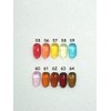 Syrup Gel One Color Handmade Nail Tips 1+1 - Short