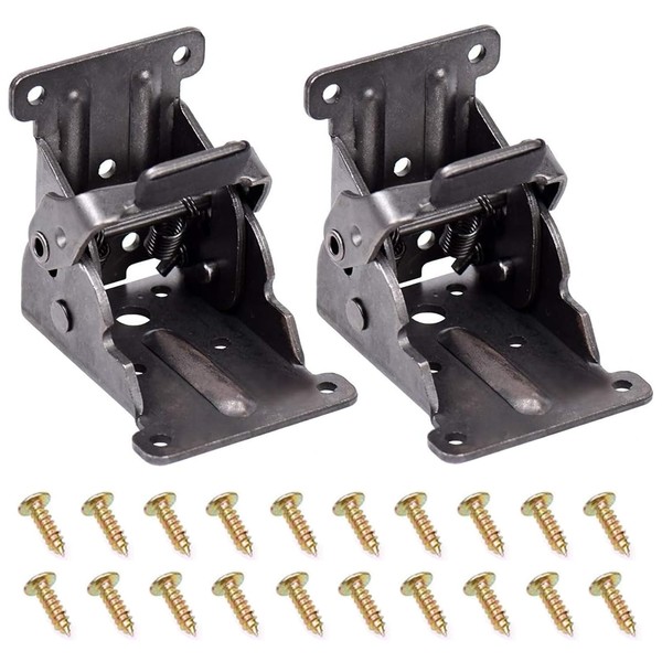2 Pack Folding Lock Extension Table Bed Leg Feet Support