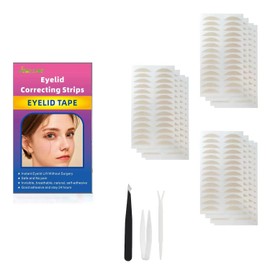 Natural Invisible Single Side Eyelid Tape Stickers(840Pcs 5MM Complexion), Double Eyelid Tape for Hooded Eyes Invisible, nstant Eye Lift Without Surgery, Perfect for Uneven Mono-Eyelids