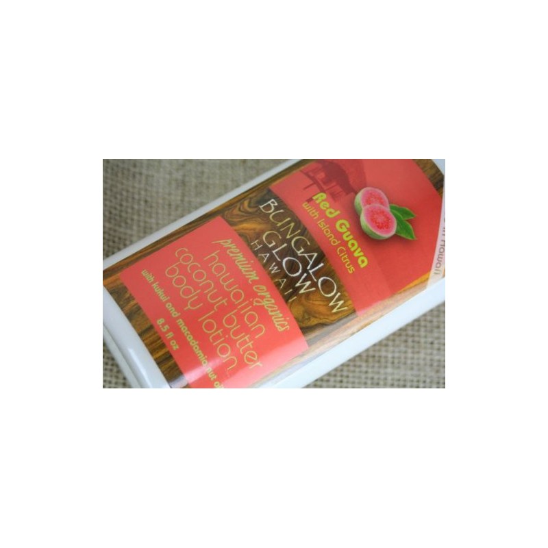 Rugs, Hawaiian Hawaiian Goods bamboo-guro- Premium Organic Body Lotion (red)