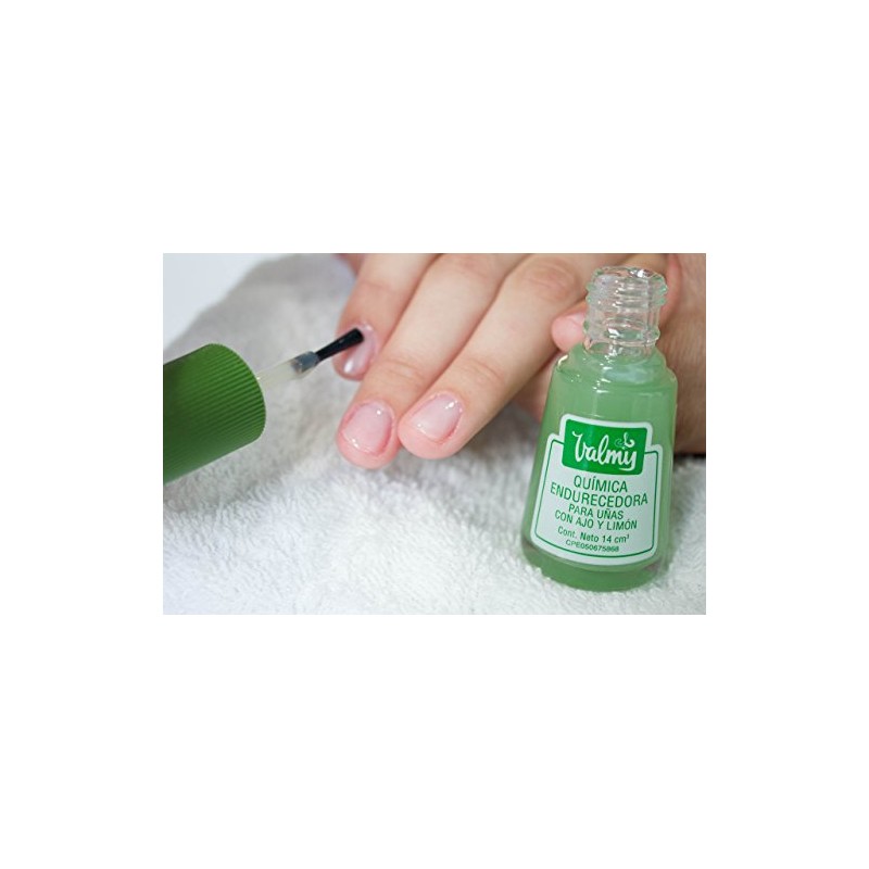Valmy 2in1 Garlic & Lemon Nail Hardener & Whitener Base
