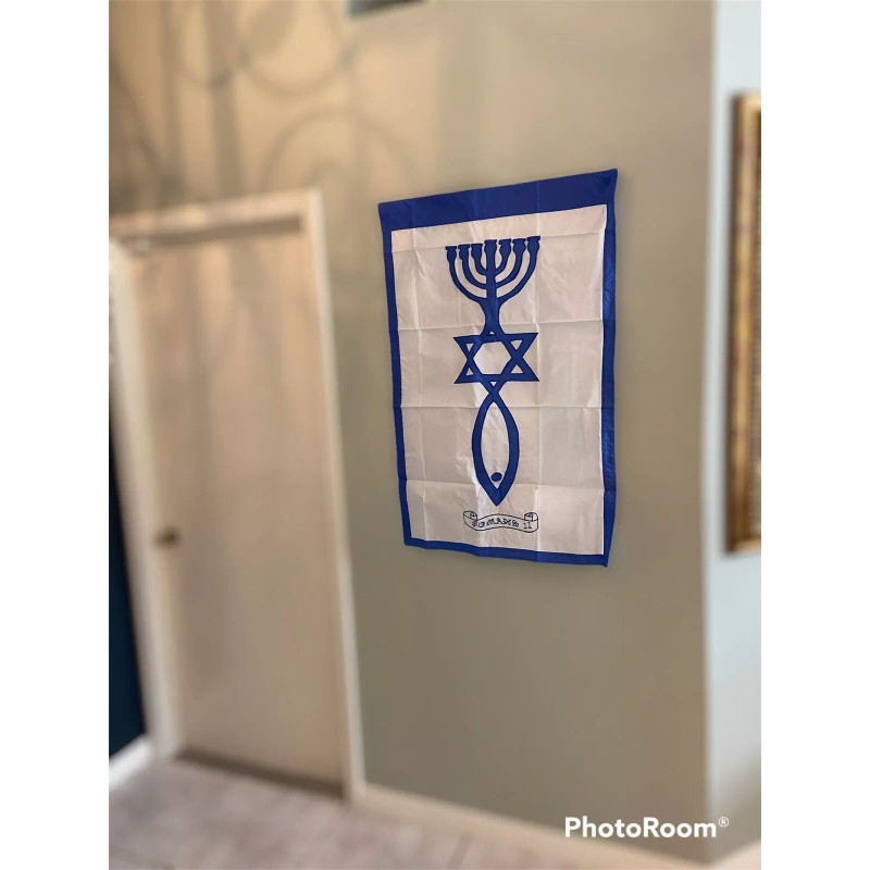 Holy Land Gifts Messianic Roots Symbol Banner