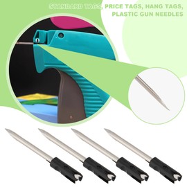 SG Store Pack of 10 Standard Price Tag Needle Tips. For hanging plastic labels. Suitable for replacement needles for label guns for clothing labels