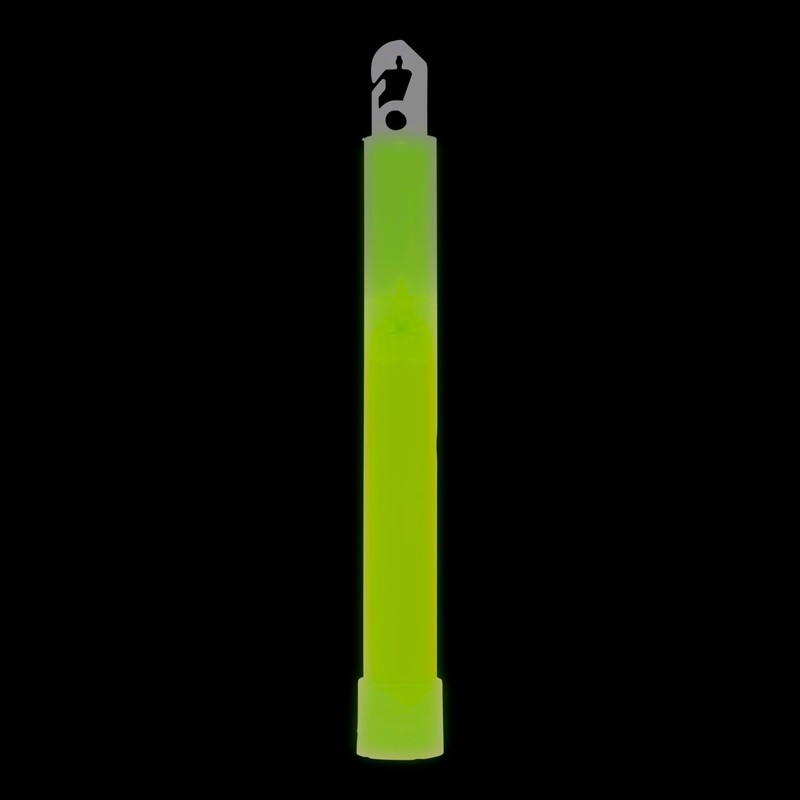 Cyalume ChemLight Military Grade Chemical Light Sticks, Green, 6 Long,