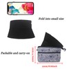 ZLYC Unisex Fashion Embroidered Bucket Hat Summer Fisherman Cap for