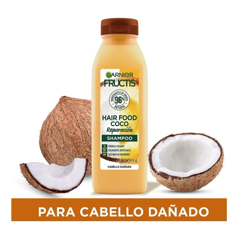 Shampoo Garnier Fructis Hair Food Reparacin Coco 300ml